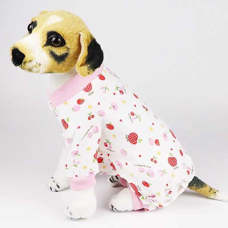 Dog clothes cotton four-legged knit - 1Colour