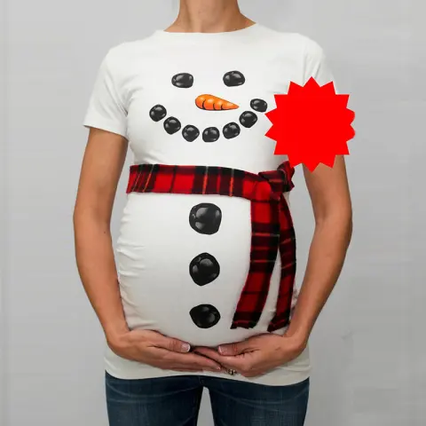 Fashion T-shirt Maternity Wear