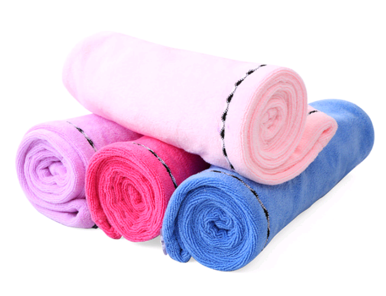 Water Absorption Dry Hair Bath Thick Towel