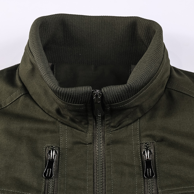 Loose outdoor casual military work jacket
