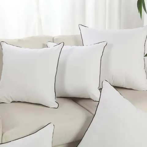 Feather Velvet Pillow