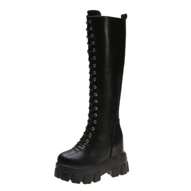 Super high heel mid boot Black - Shop at LoveMi