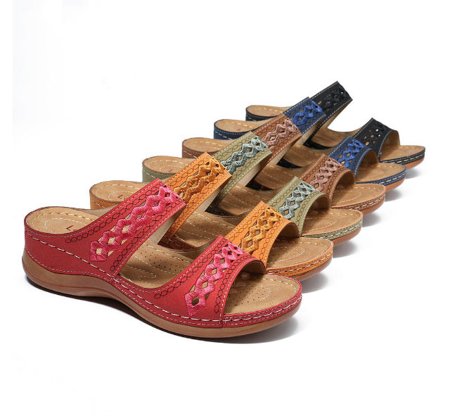 Car line non-slip lightweight slippers