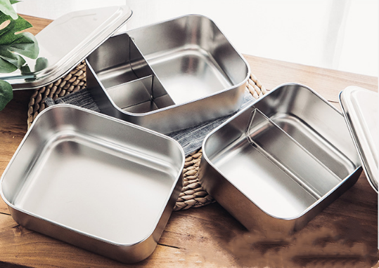 Portable Stainless Steel Lunch Box