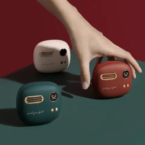 2 in 1 Retro Heater USB Charger Output Portable