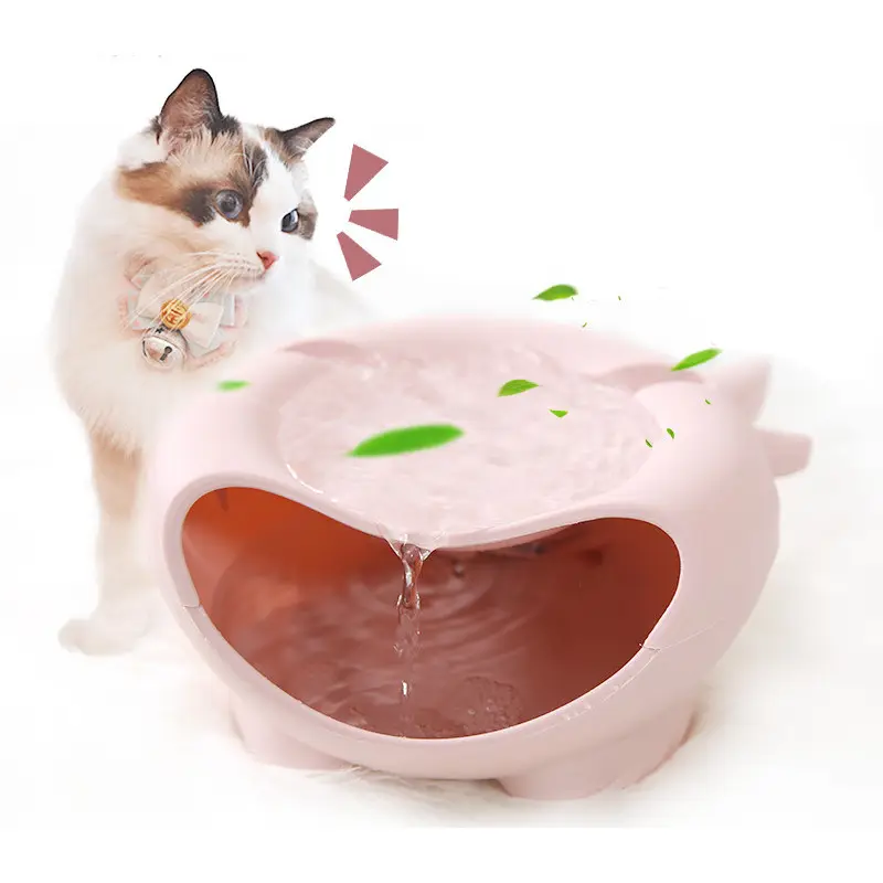 Automatic circulating pet waterer
