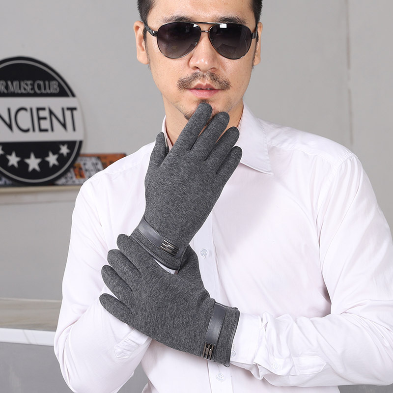 Men's cold and warm gloves