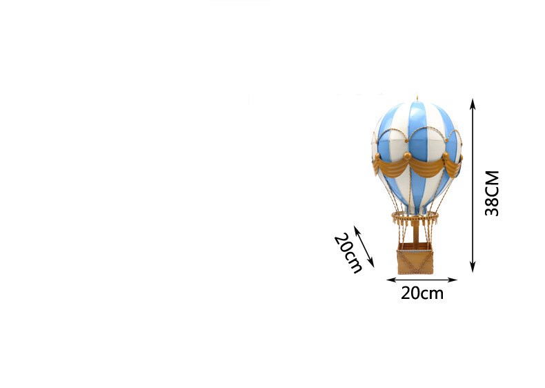 Retro simulation air balloon model (Pink)