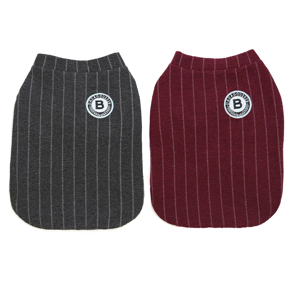 Dog Clothes For Small Dogs Winter French Bulldog Coat Dog Costume Chihuahua Puppy Stripe Baseball Sport Hoodies Jacket