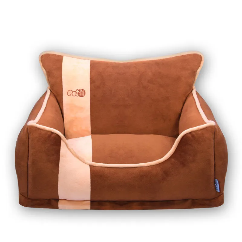 Detachable and washable kennel for small dogs - Coffee