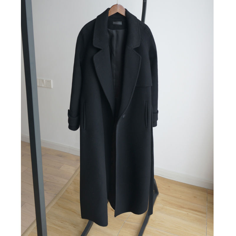 Popular double-sided woolen coat