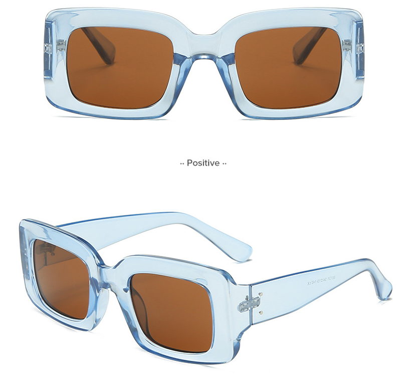 Square Fashionable Eye Protection Glasses Sunglasses - Image 6