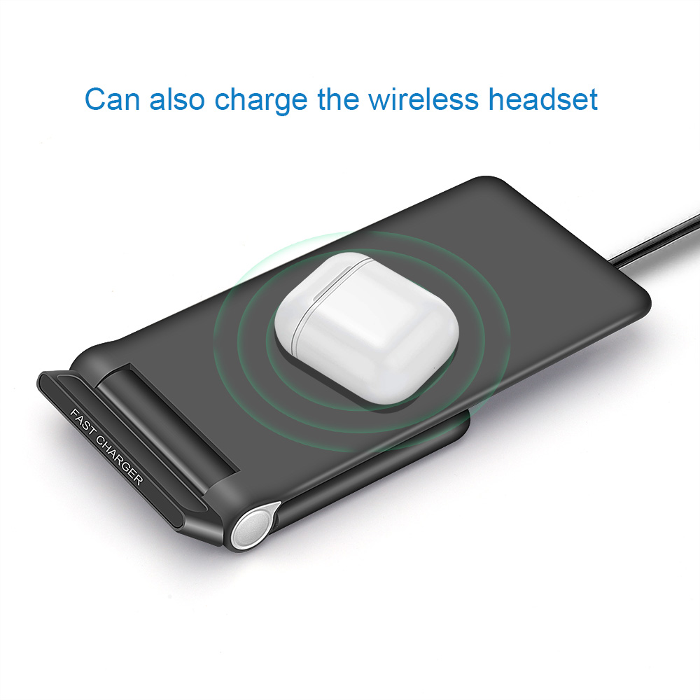 15W Folding Wireless Charger Stand - Image 3