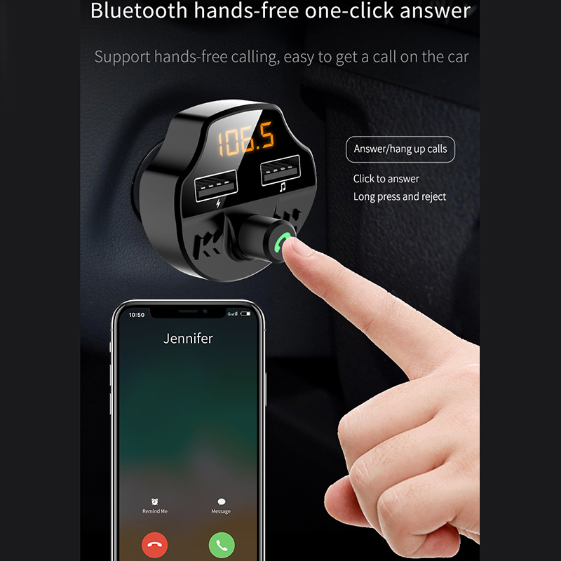 T66 car mp3 Bluetooth player - Image 3