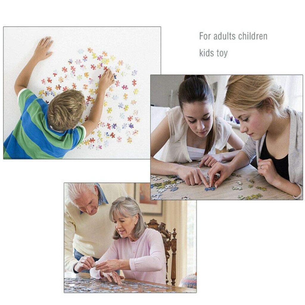 Kerstpuzzel 1000 stukjes – stijl D