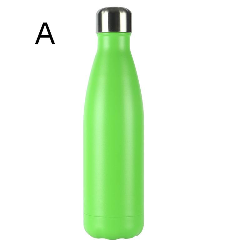 Electroplated coke thermos bottle Green - Shop at LoveMi