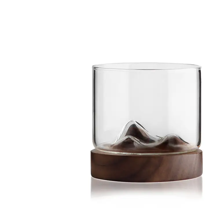 Musheng Japanese style transparent glass tea cup