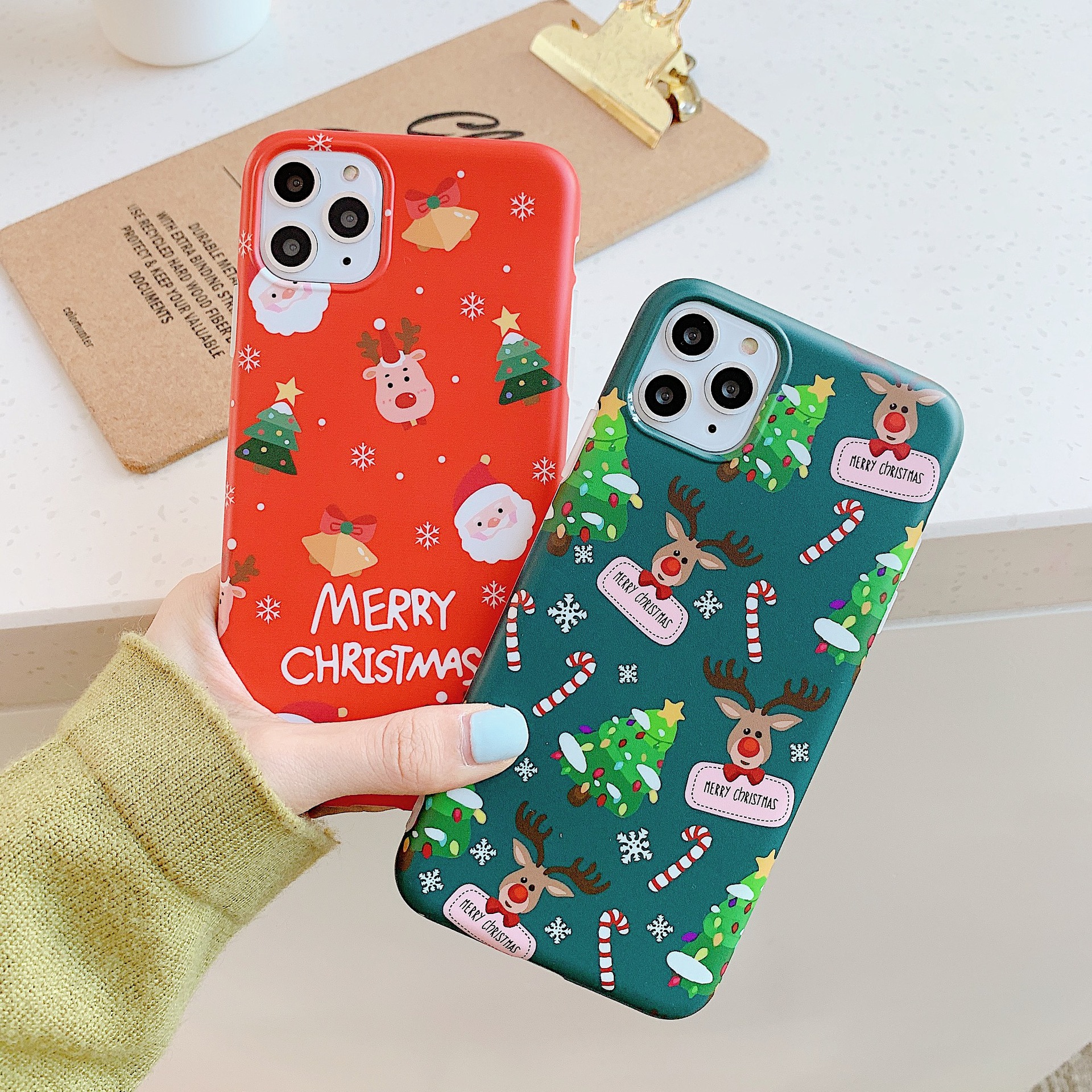 Compatible with Apple , Cartoon Christmas Case - Image 2