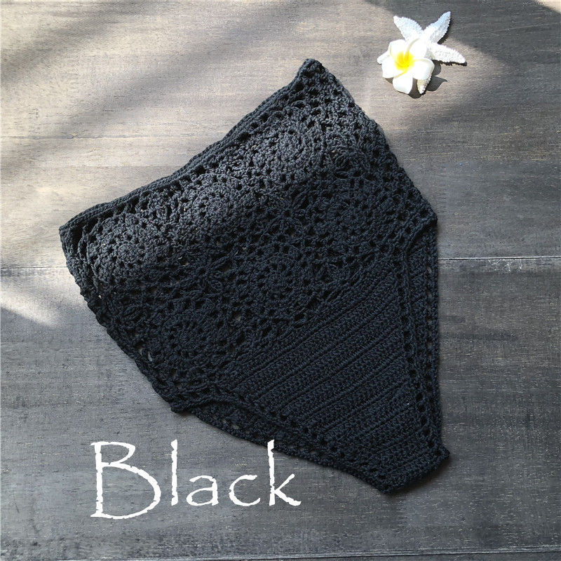 Woven cutout swimsuit shorts Black - Shop at LoveMi