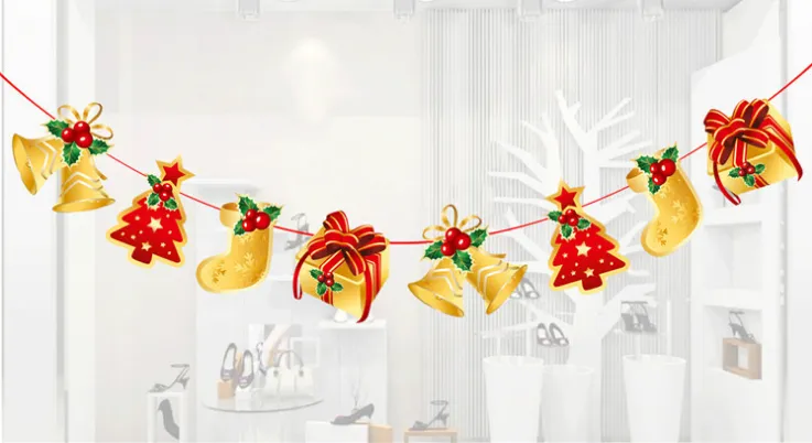 Christmas ornament cartoon hanging flag - Z9Style