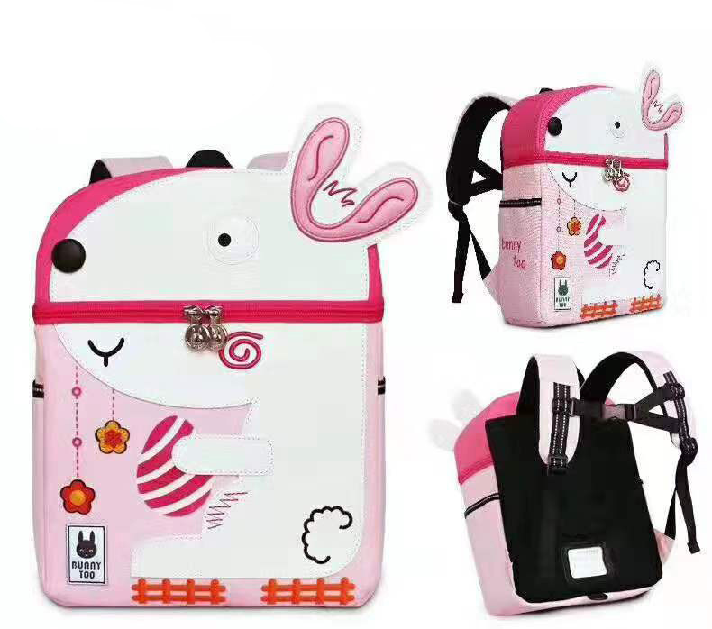 Children's Student Cartoon Print Schoolbag Backpack
