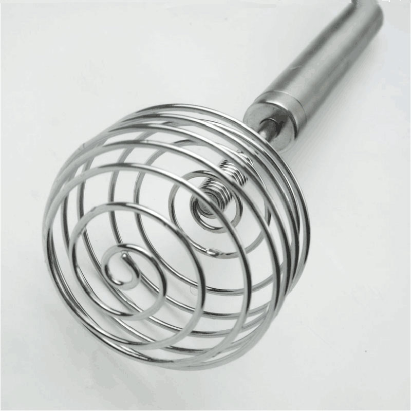 Stainless steel egg beater