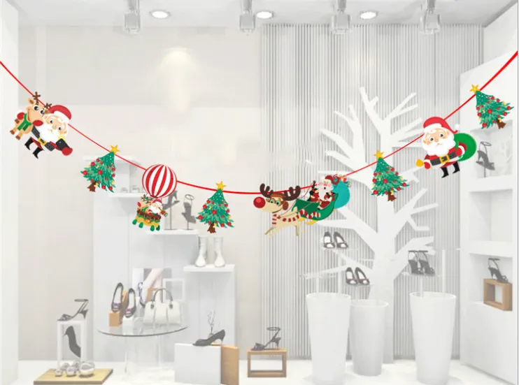 Christmas ornament cartoon hanging flag - Z4Style