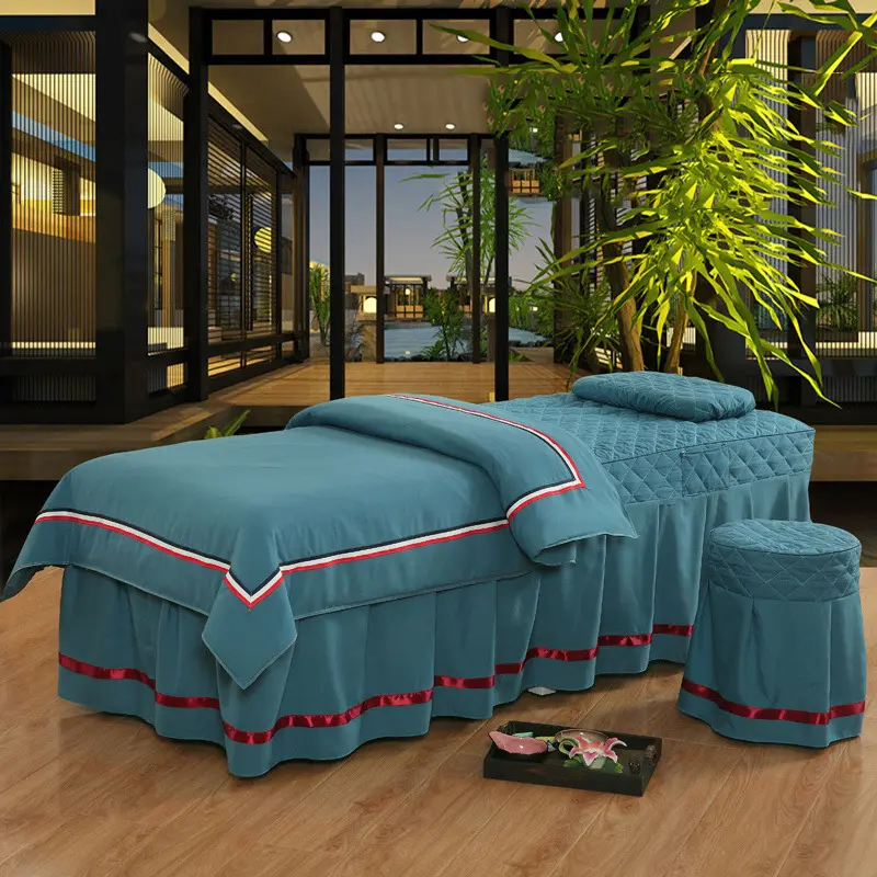 Beauty bed salon bed cover