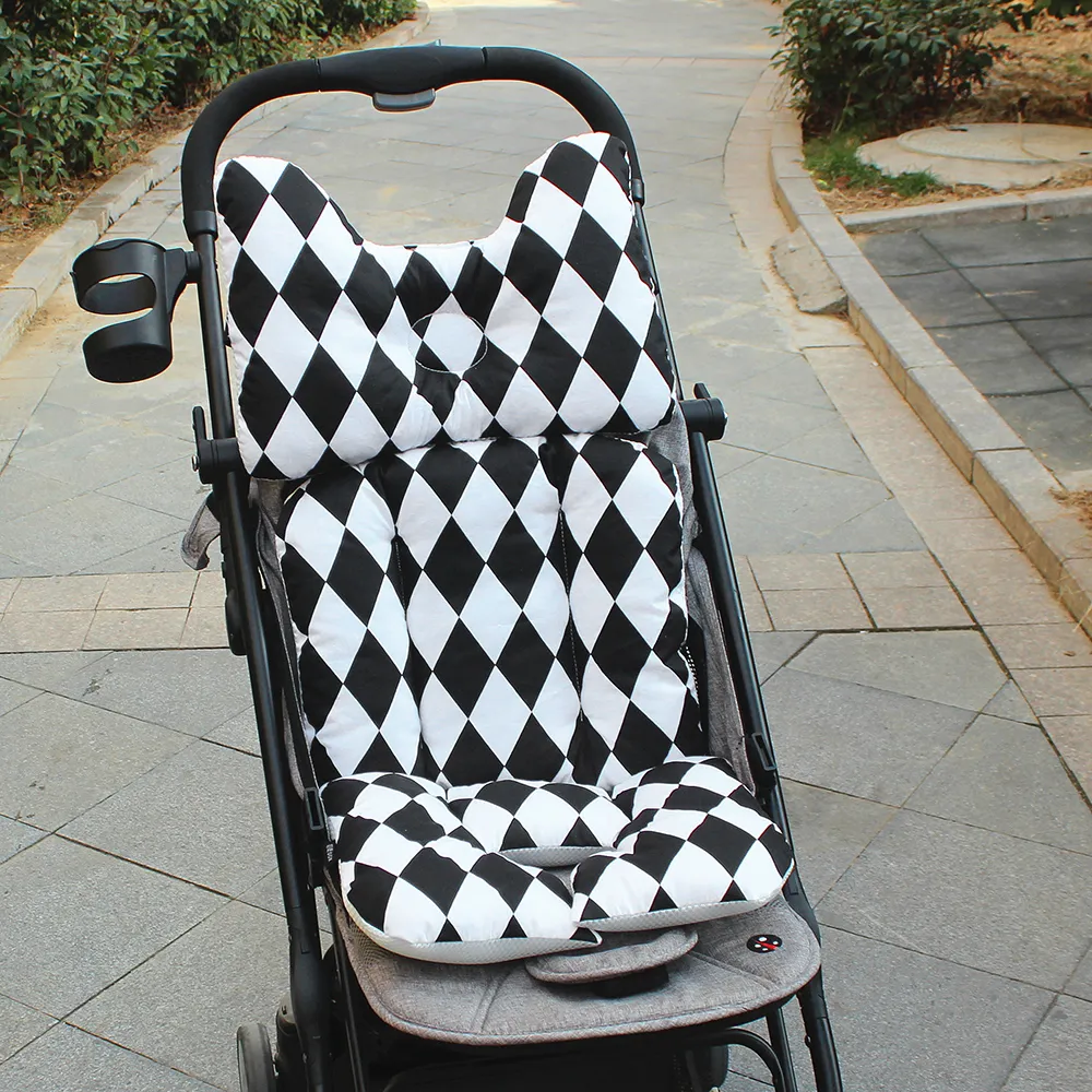 Baby padded stroller cotton pad – image 10