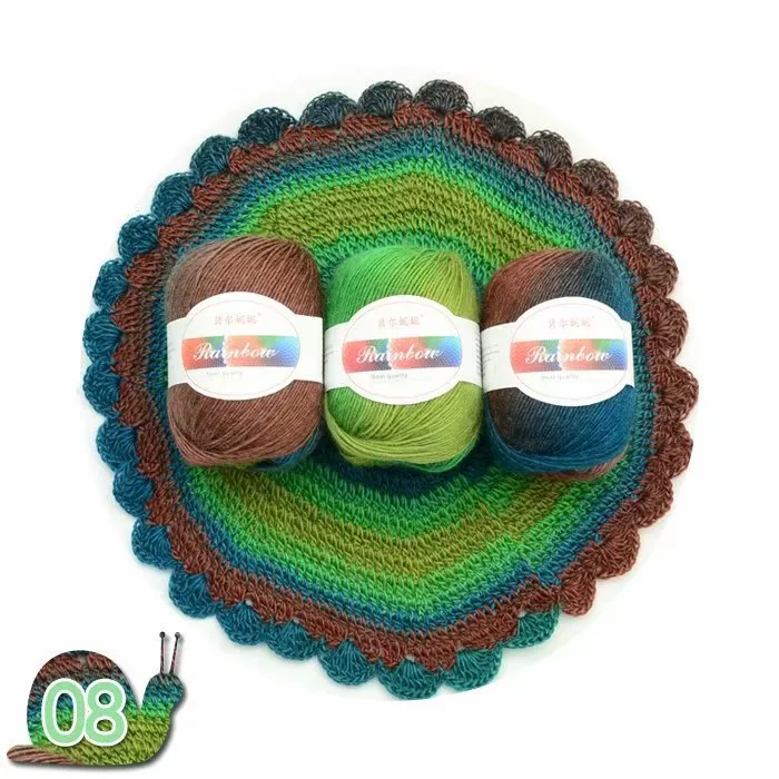 Rainbow ball of yarn - 08 Style