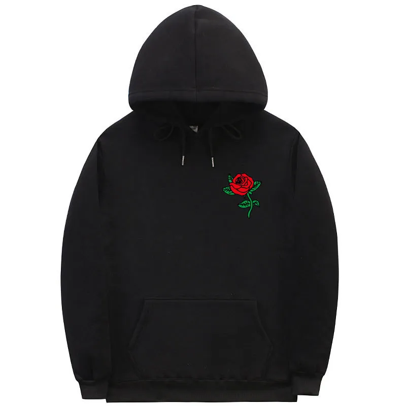 Fashion hooded pullover - Black