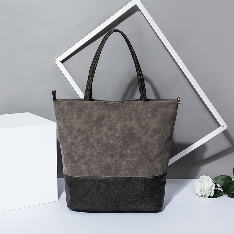 Messenger bag European and American fashion female bag Grey - Shop at LoveMi