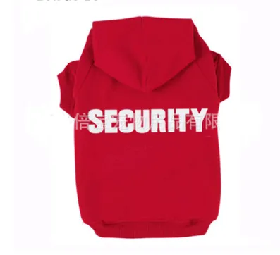 Fleece hooded dog sweater Red - Shop at LoveMi