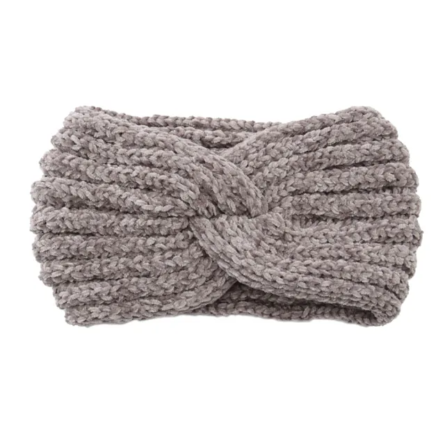 Knitted headband Coffee Grey - Shop at LoveMi