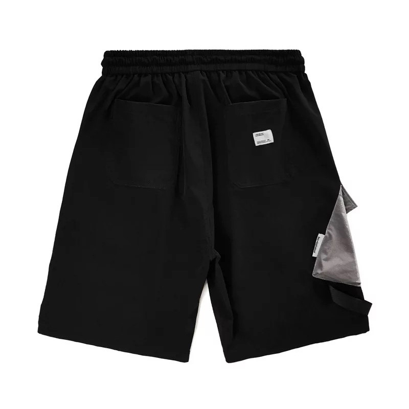Contrast ribbon Work Shorts