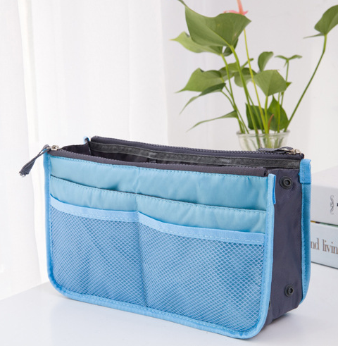 Double zipper bag, storage bag, cosmetic bag, liner bag - Picture 2 of 16
