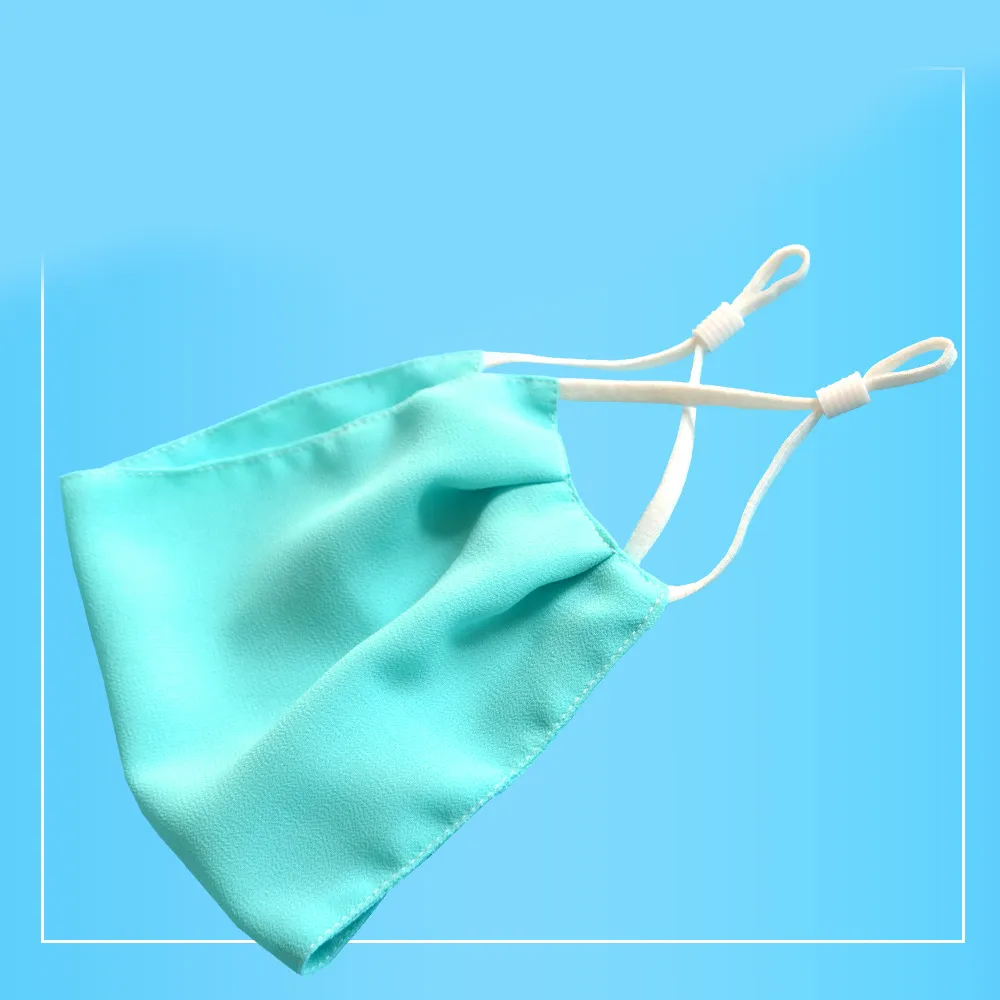 Chiffon silk protection tool - Light Green
