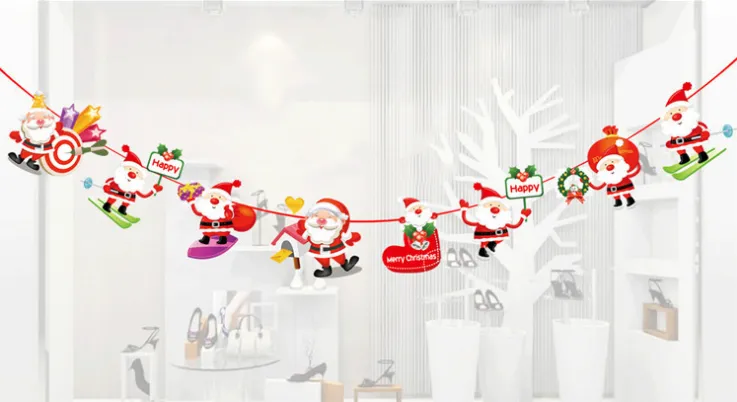 Christmas ornament cartoon hanging flag - Z2Style
