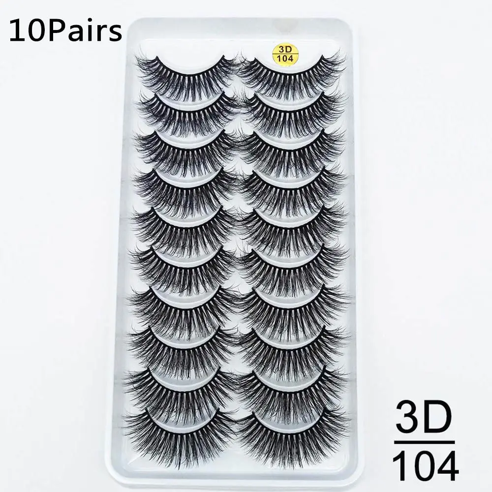 Ten Pairs of False Eyelashes