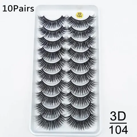 Ten Pairs of False Eyelashes