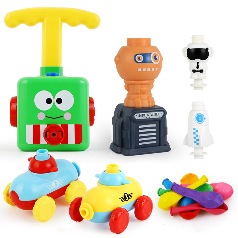 Power Balloon Launch Tower Toy Puzzle – A Yellow