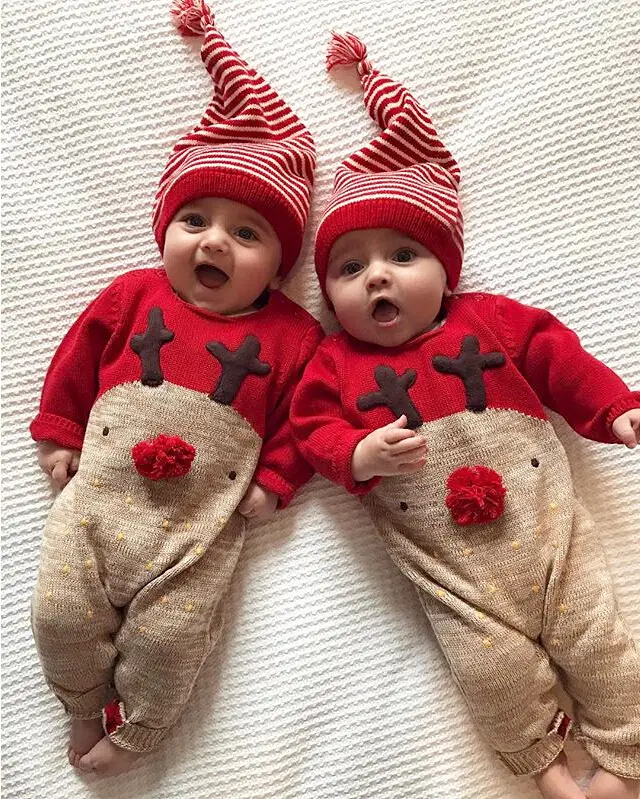 Christmas deer romper
