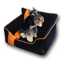 Detachable and washable kennel for small dogs - Black - View 1