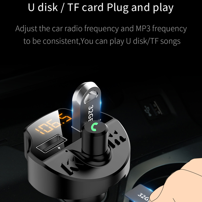 T66 car mp3 Bluetooth player - Image 5