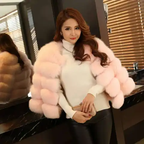 S-3XL Mink Coats Women Winter New Fashion FAUX Fur