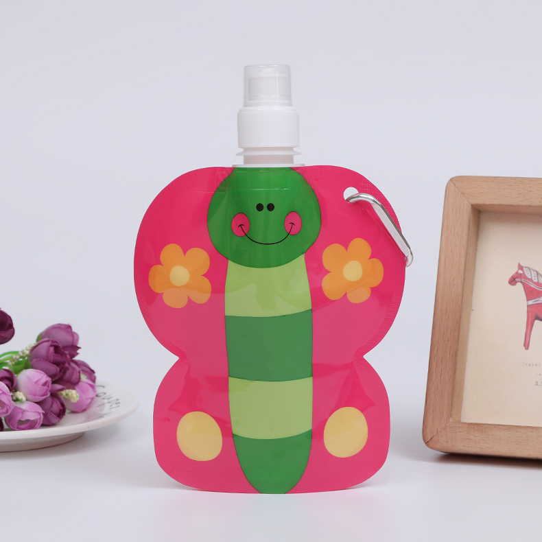 Children's cartoon folding water bag