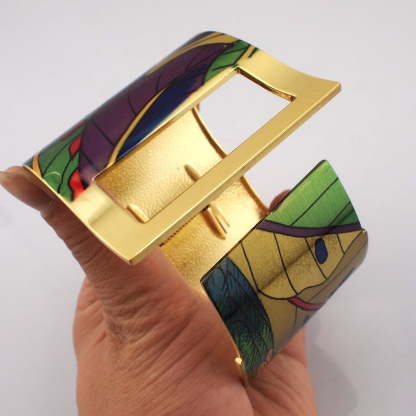 European and American fashion printed bracelet