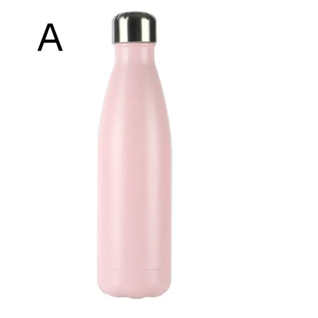 Electroplated coke thermos bottle Pink - Shop at LoveMi