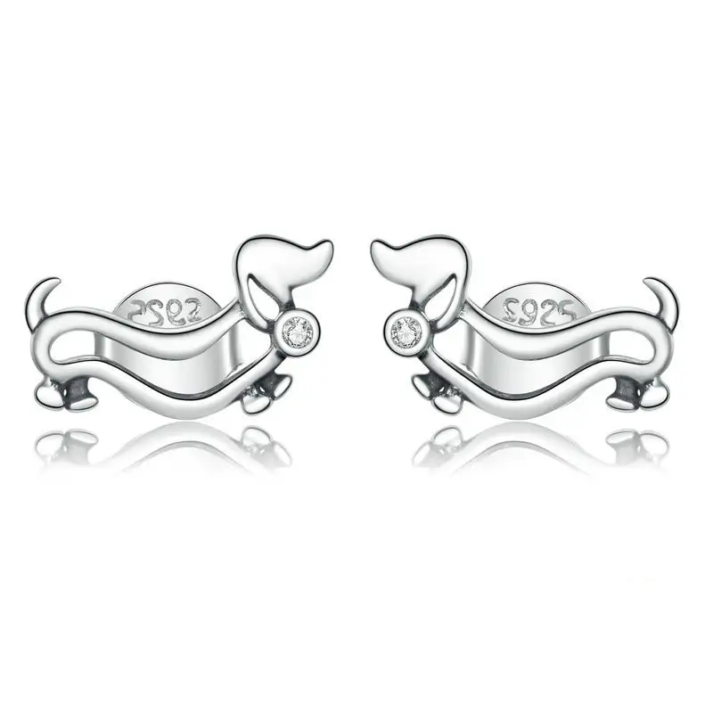 Cute puppy earrings