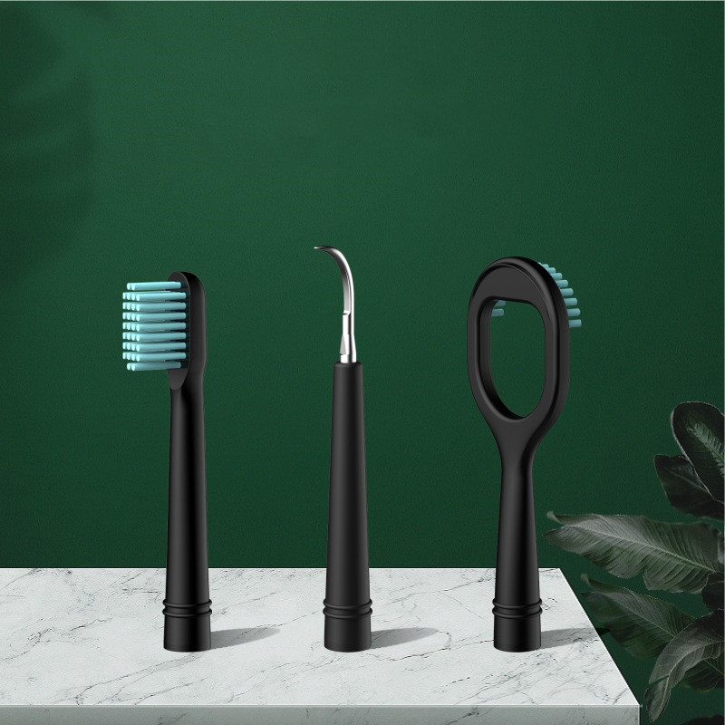 Household electric dental calculus washing device